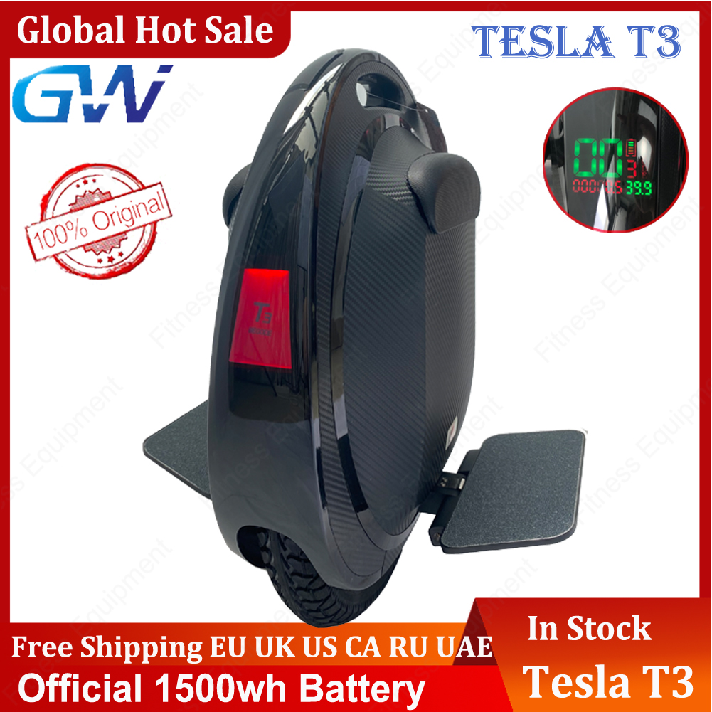 

Gotway Begode Tesla T3 Self Balance Electric Scooter 84V 1500Wh 2000W LG One Wheel E- Monowheel With Bluetooth Speaker