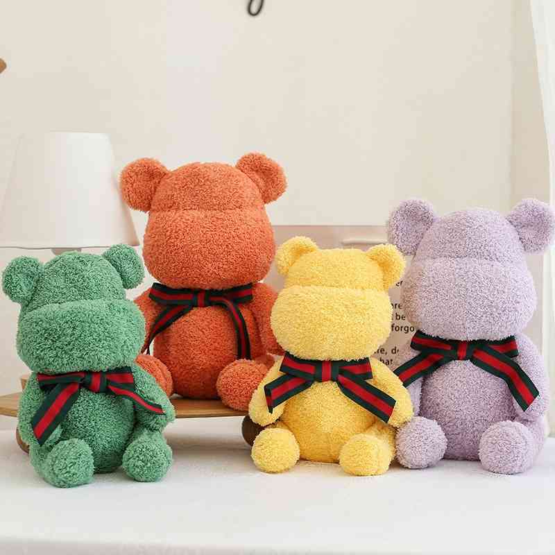 

Violence plush toy cute children cuddle bear grab machine doll