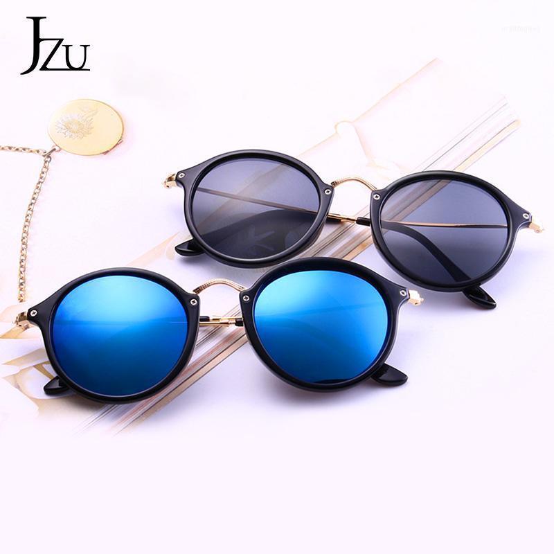 

Sunglasses 2021 Product Launch Round Coated Cool Retro Men And Women Brand Designer Mirror Glasses1