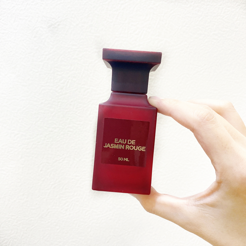 

Newest arrival Air Freshener Frosted bottle 50ml women perfume EAU DE JASMIN ROUGE fragrance nice smell Fast Delivery