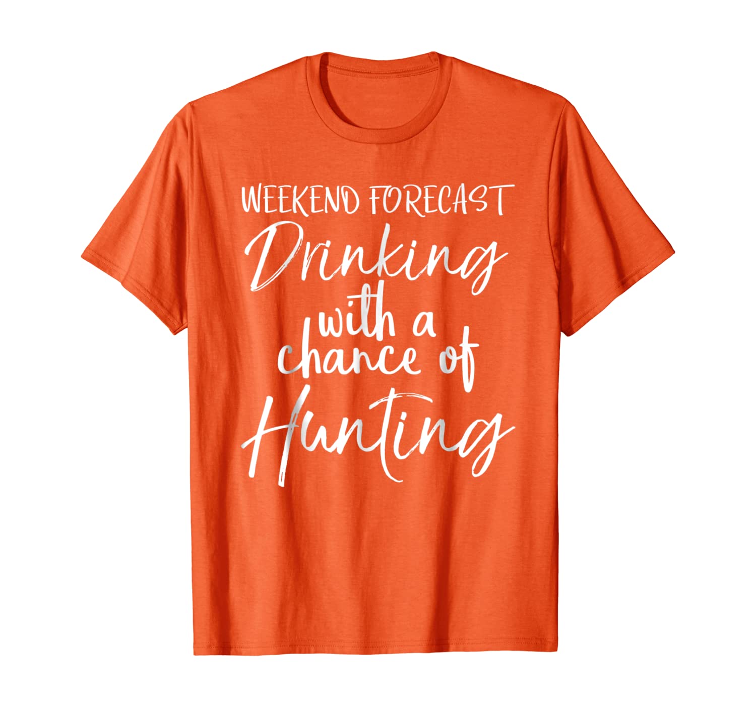 

Weekend Forecast Drinking with a Chance of Hunting Shirt, White;black