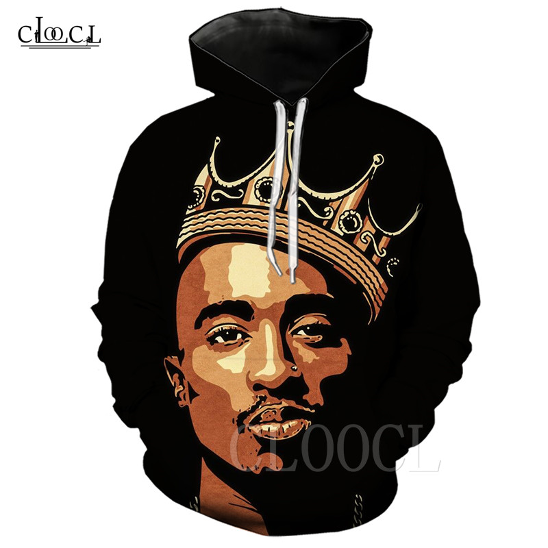 

Rapper 2Pac Tupac Hoodie Men Women Sweatshirt for Couple 3D Print Funny Hoodies Unisex Harajuku Fashion Tops Sportswear Pullover