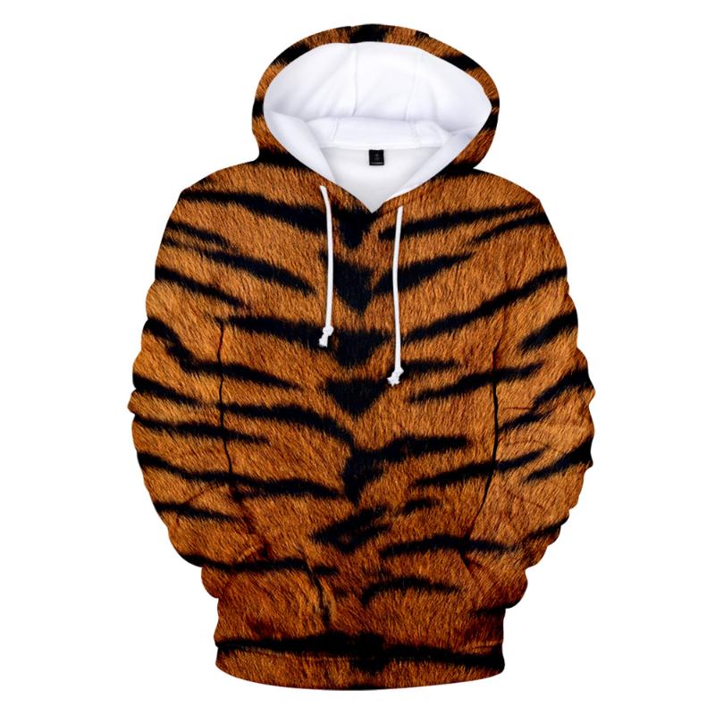 

Fashion Design Animal Texture Hoodies Sweatshirts Men/women Harajuku Style Zebra Pattern 3D Hoody Clothes Men's &, 3d3
