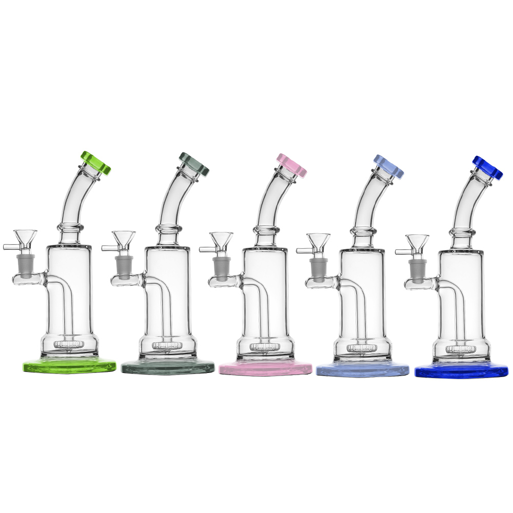 

smoking Glass Water Pipes 10 Inch Hookahs smoke bongs 14mm Female Bong with bowl Dab Rigs Oil Rig