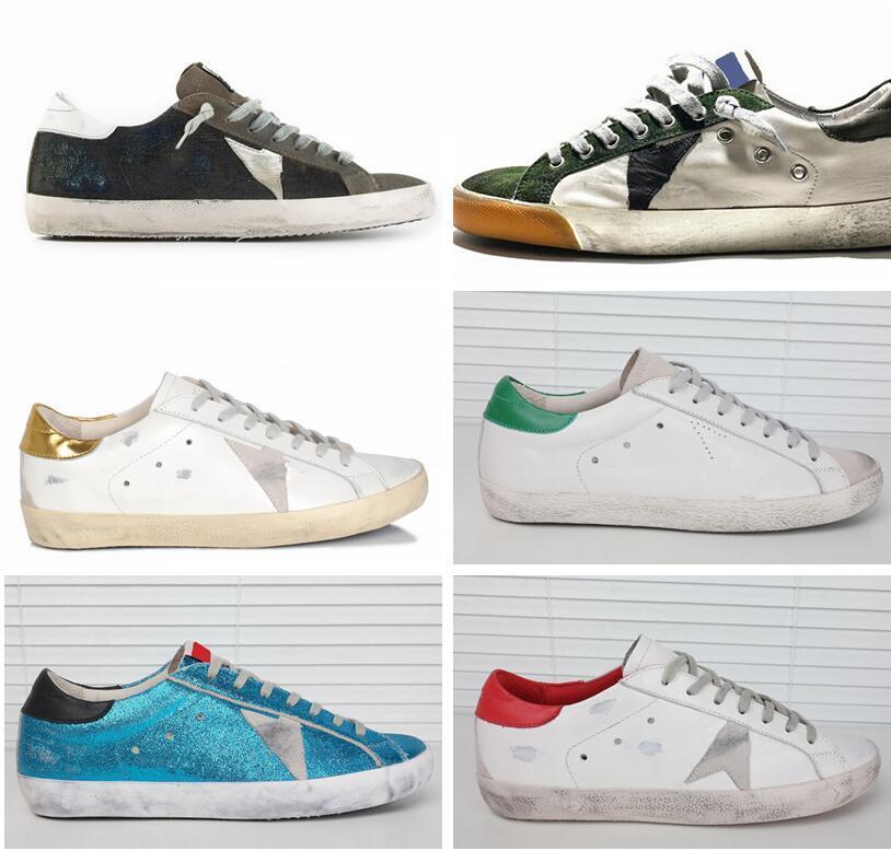 

Golden Sneakers 2021 celebrity star&# shoes classic bottom star old dirty shoe's designer men's and women's shoes&#G33MS590 original b Eay, 2aaa high quality plus original box