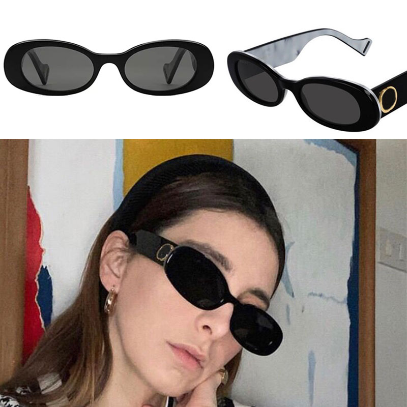 

0517S sunglasses womens or mens fashion wild square personality black and white matching glasses 0517 men women UV400 lens designer top quality with original box