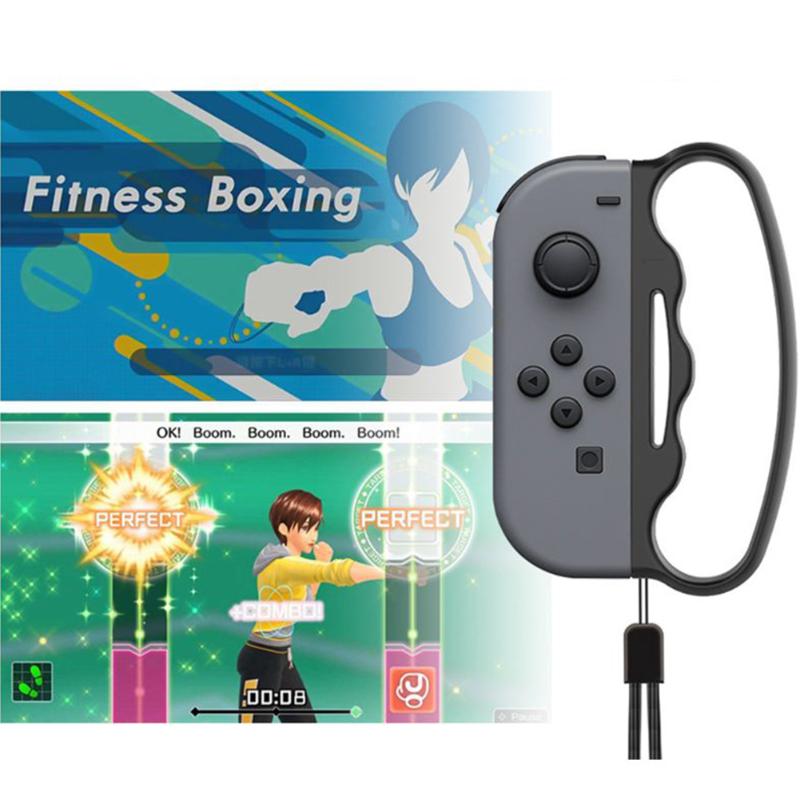 

Game Controllers & Joysticks Hand Grips With Wrist Straps 1 Pair For Joy Con Controller Fitness Boxing Electronic Machine Parts