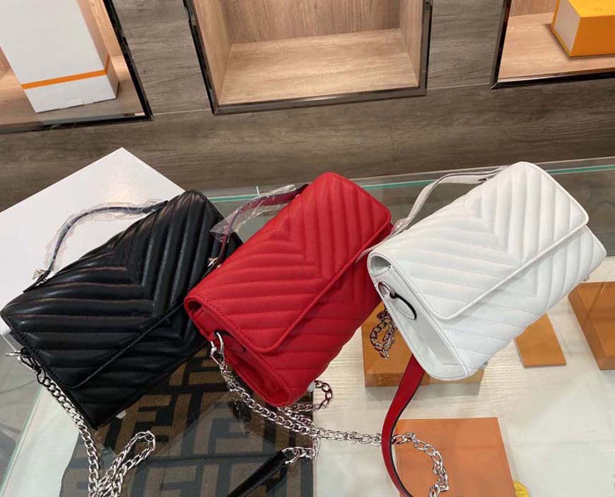 

Ladies luxury designer bags red gray ink blue brown college style high-quality multi-functional large-capacity handbag purse wallet fashion 08, #6