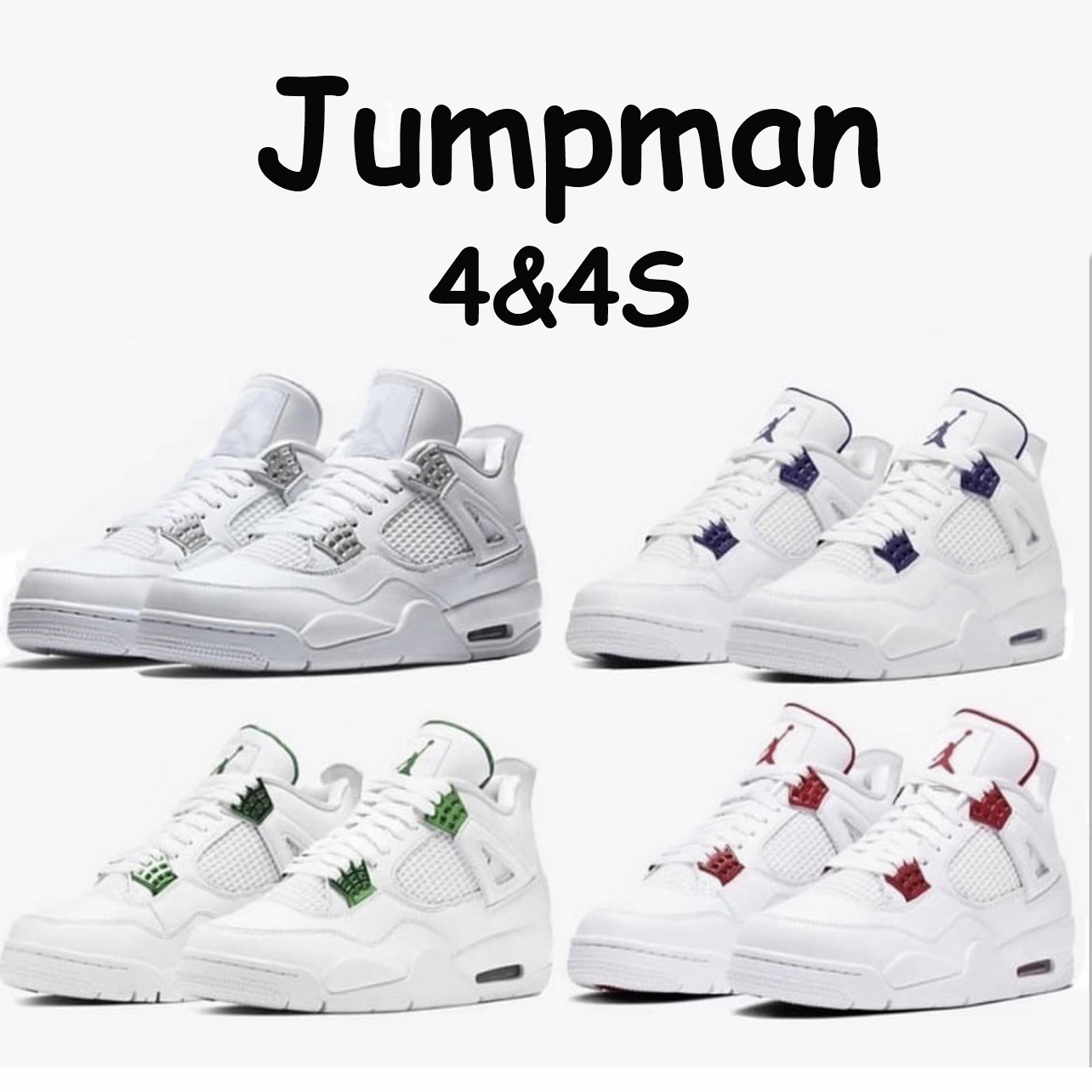 

2021 TOP Quality Jumpman 4 low Basketball Shoes Retro Pure Purple White University Red Money Green Metallic Men Women Outdoor Jogging sneaeker size 36~45 408452-100, 05