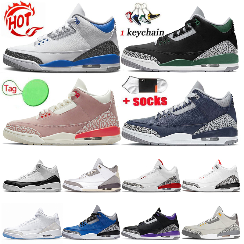 

Jumpman 2022 Mens Women Pine Green Basketball Shoes Rust Pink Fragment Sports Sneakers Georgetown Pure White Varsity Royal Trainers With Socks, Item.4 36-47 unc