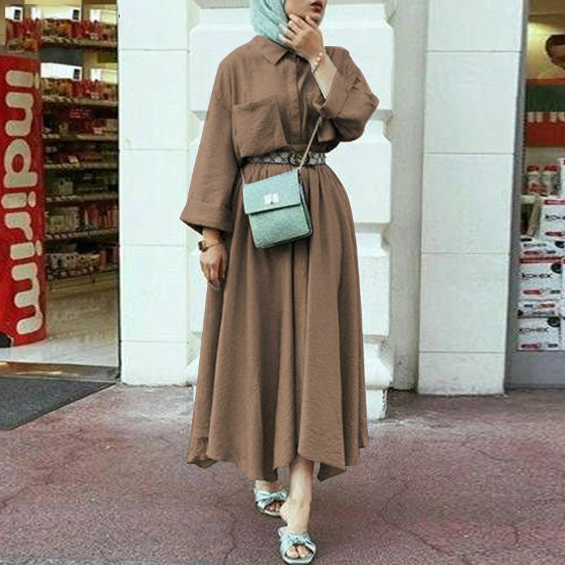 

Turkey Muslim Abaya Dress Casual Women Moroccan Kaftan Poets Party Vestidos Jubah Musulman Ensembles Islamic Clothing Dubai