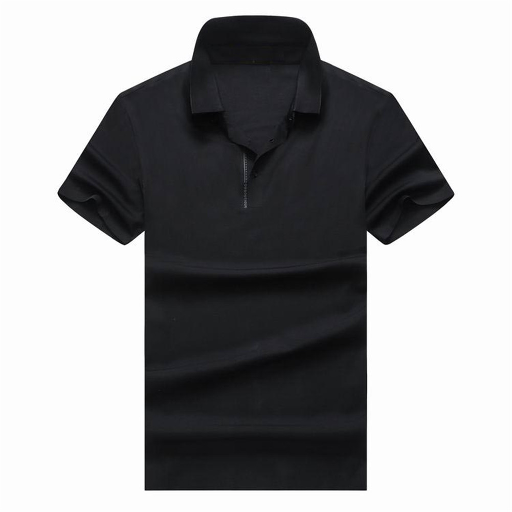 

21ss New fashion classic mens letter embroidery shirt cotton mens Skateboard T-shirt white black hoodies polo shirt male M-3XL