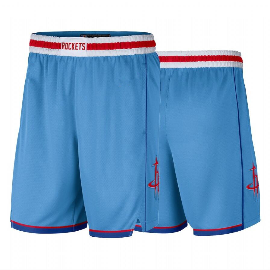 

Houston Rockets MEN 2020/21 City Swingman basketball Shorts Blue, Black