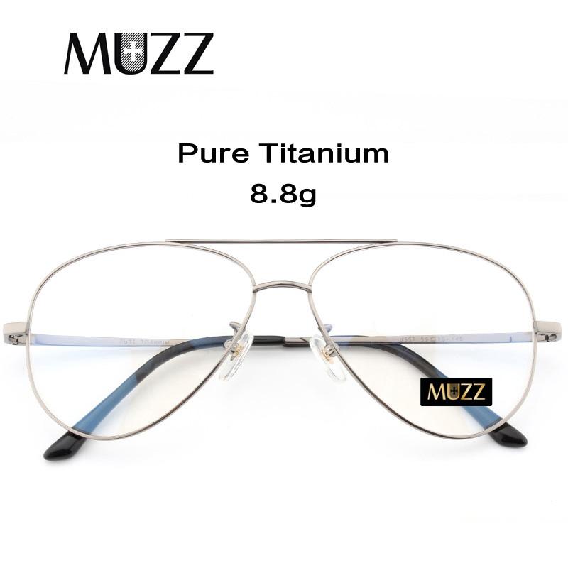 

Fashion Sunglasses Frames Pure Titanium Prescription Frame Pilot Men Oversize Eye Glasses Optical Myopia Eyeglasses High-quality For Women