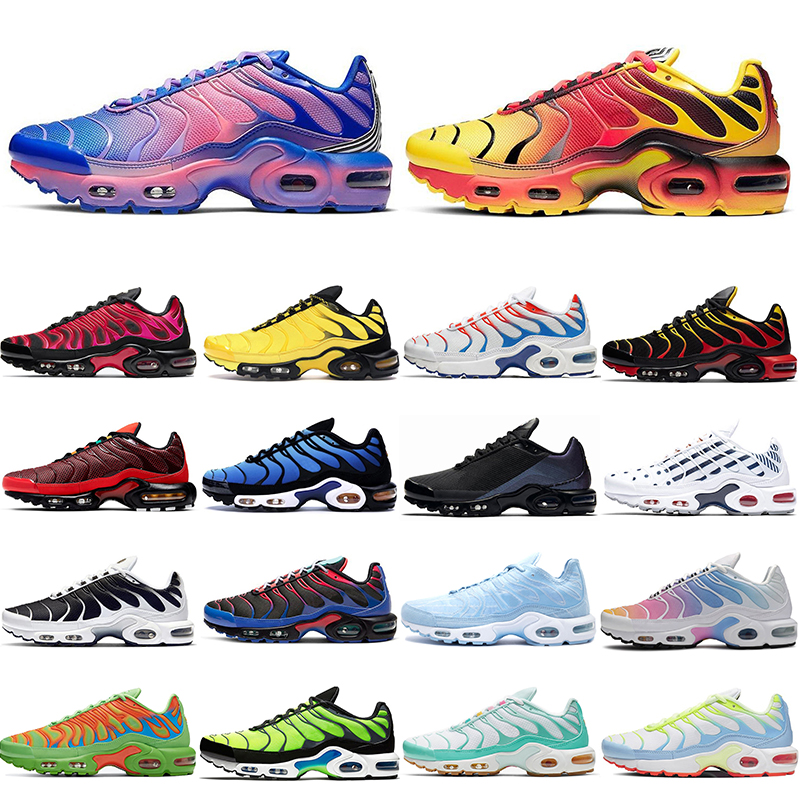 

2021 popular se running shoes tn for men women glasses triple black white total crimson hyper blue throwback future worldwide oreo deluxe trainers sneakers