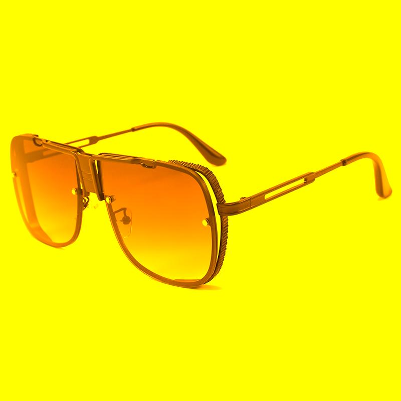 

Fashion Sunglasses Frames Trend Classic Oversized Metal Frame Men Women