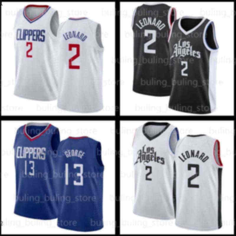 

Leonard Jersey Paul 13 George Kawhi 2020 2021 New Los Houston Angeles Mens Clipper Jerseys Rockets City John Black Wall Basketball Jerseys, Black;blue