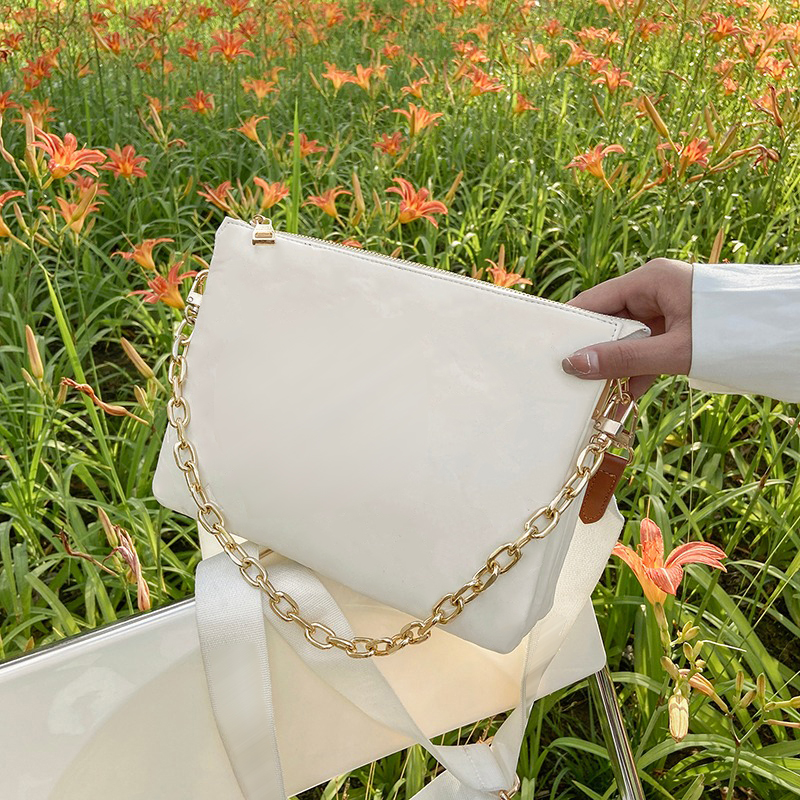 

DROPSHIP 3color Classical brand designer Envelope bag printed old flower with chain women's shoulderbag 25*19cm multi 7209 a, As pics