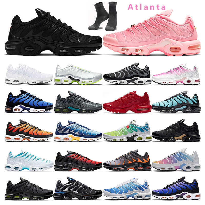 

2021 Tn Plus Running Shoes Mens White Black Gold Hyper Blue Pink True Green Women Breathable Sneaker Trainer Outdoor Sport Fashion Size, 20