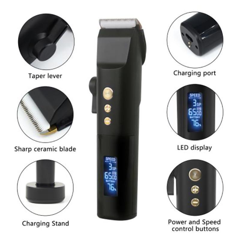 Hair Clippers 2021 USB Electric Rechargeable Beard Trimmer For Men Professional Barber Shop Shaving T-Outliner-image-714803490