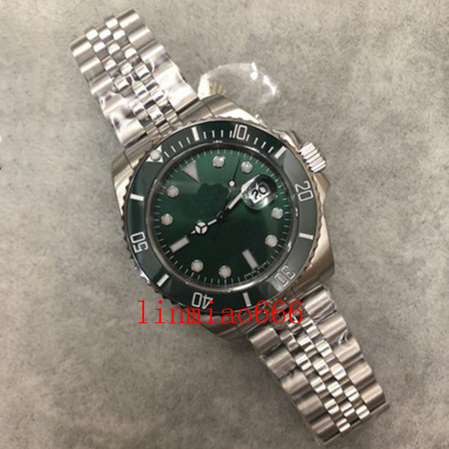 

3 colors men watches sapphire 40mm dial ceramic bezel jubilee strap automatic mechanical, Slivery;brown
