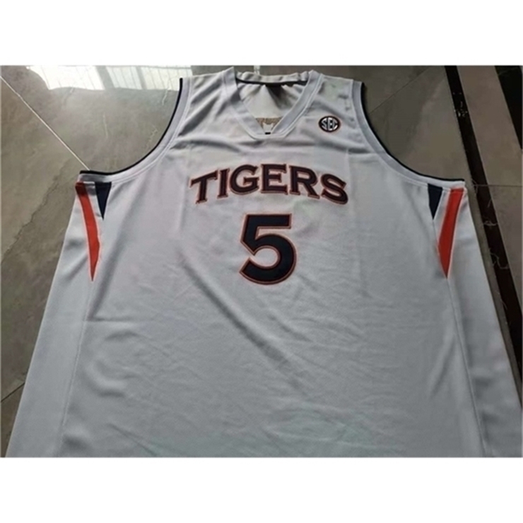 

37403740rare Basketball Jersey Men Youth women Vintage New numbers #5 Chuma Okeke Size S-5XL custom any name or number, White youth s-xl