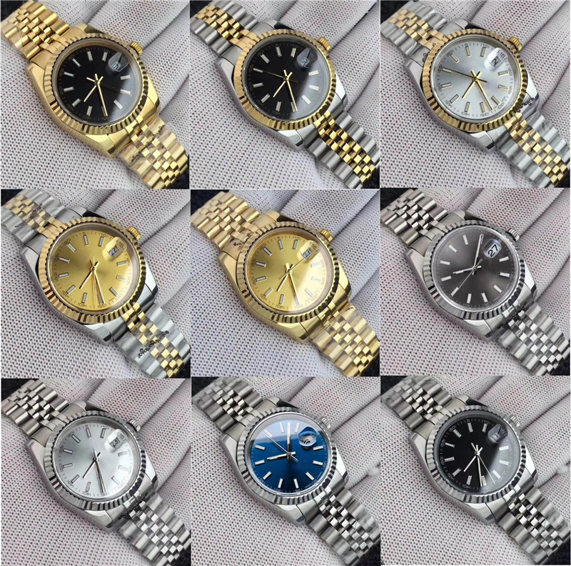 

2022 Mens Sports Watches Automatic Mechanical Fashion Business 41 mm Stainless Steel Gold 2813 movement Waterproof 30M Wristwatch m126333-0012 Men