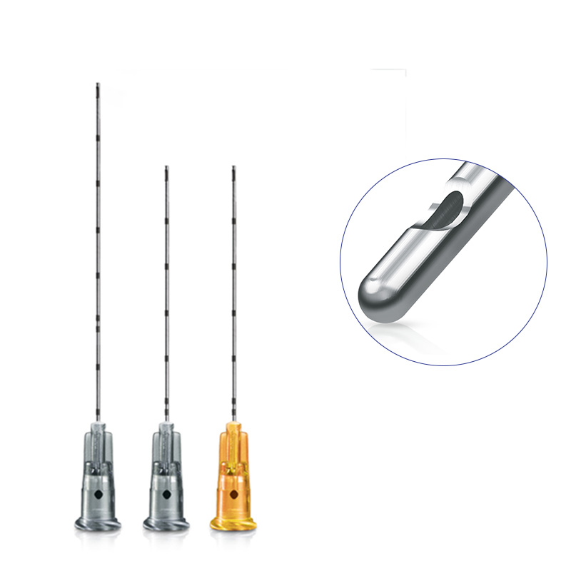 

Microneedle blunt tip iv cannula 25g micro cannula for derma filler