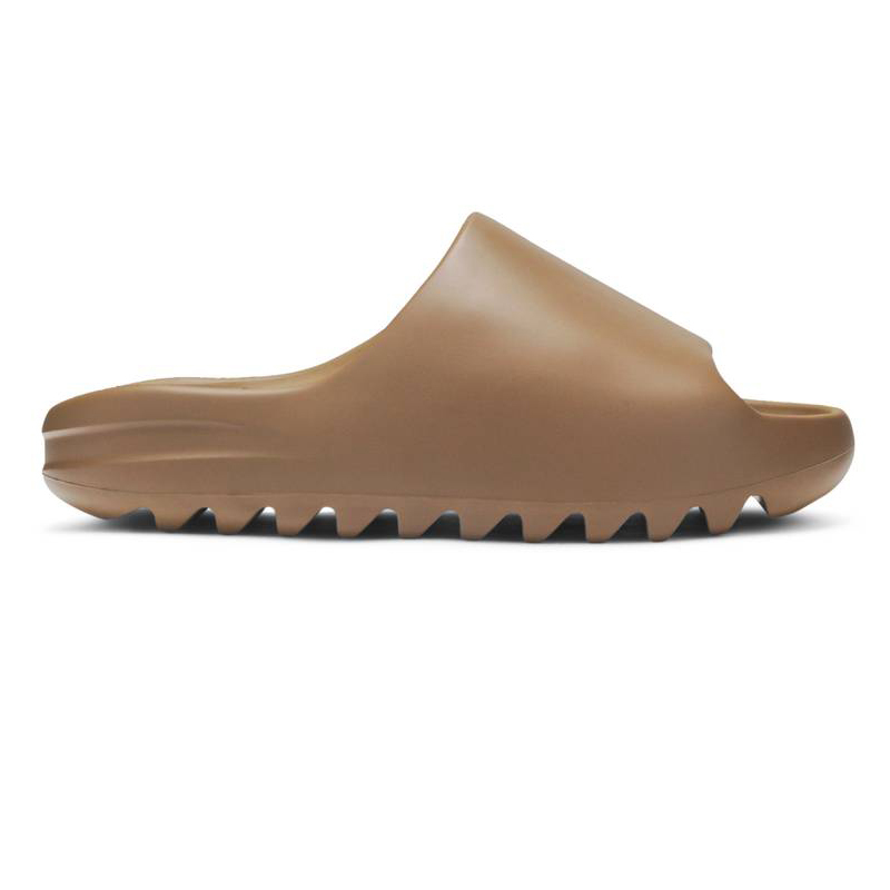 Kanye Wests Slides Core Slippers Brown G55492 Mens Womens flip flop Top versionzly