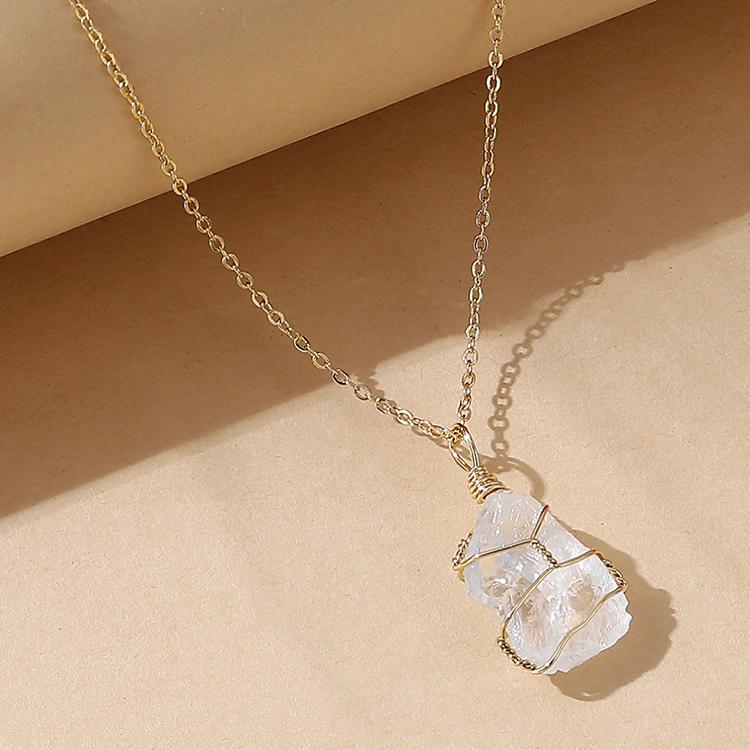 

Pendant Necklaces Fashion Retro Geometric Collar Double Chains Leather Simple Choker Heart Necklace Gift For Women Men 145086, Silver