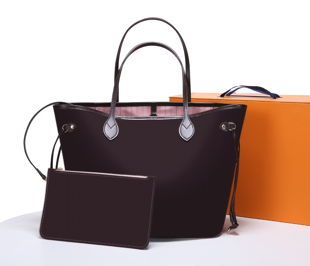 

4 colors lattice 2pcs set Totes high qualitys bags Women Double G handbags luxurys designers ladies Shoulder Bags handbag lady clutch purse retro Lvs Backpack Style, Brown flower