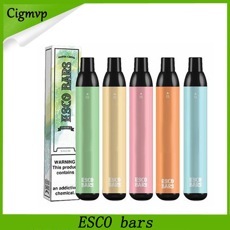 

ESCO BARS MESH 2500 Puff Single Disposable vape e cigarette 6ml pod device 5% Strength 1000mah Battery