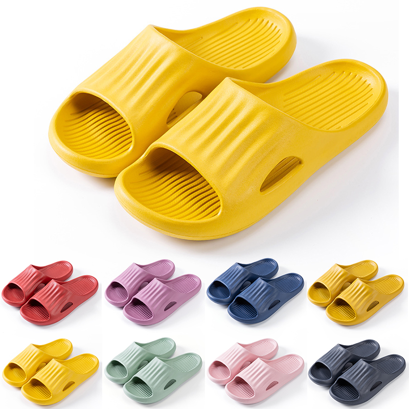

Wholesale Non-Brand mens women slippers shoes red Lemon yellow green pink purple blue men slipper bathroom wading shoe eur 36-45, Item #1