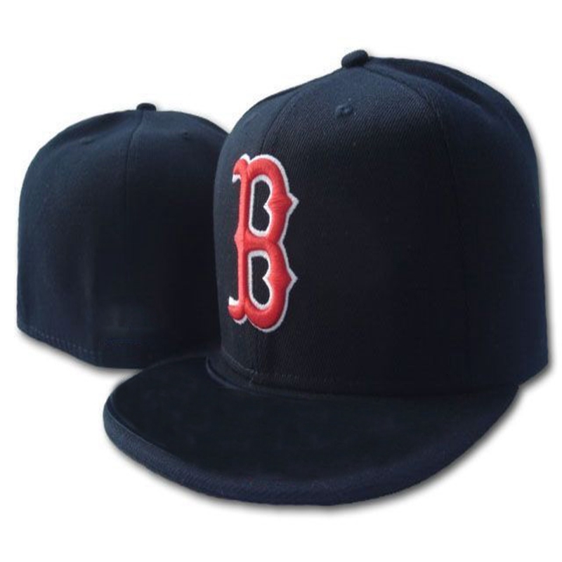 

22 styles Red Sox B letter Baseball caps Man Bone women Chapeu Outdoor Gorras Men Fitted Hats
