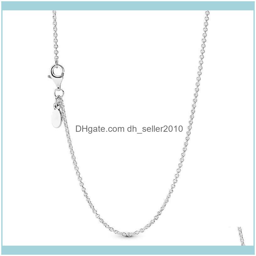 

Necklaces & Pendants Jewelrysterling Sier Classic Fashion Chain Necklace Jewelry Gift Making Chains Drop Delivery 2021 Evdhr