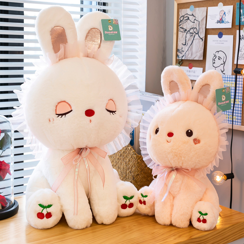 

Lovely plush toy new product rabbit small peach rag children's doll mall activity gift, A1