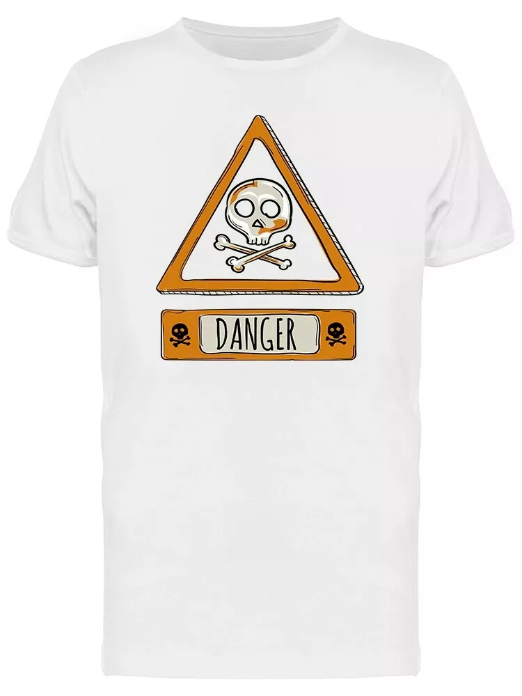 

Skull Danger Sign Tee Men' -Image by Shutterstock, Mainly pictures