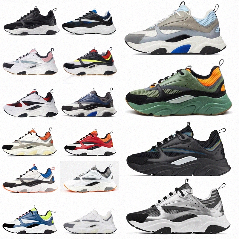 

With box B22 Top designer shoes White Leather Calfskin shoe fashion Technical Knit Women luxury Platform Sneakers Blue Grey Sneaker 35 Q4cW#, I need look other product