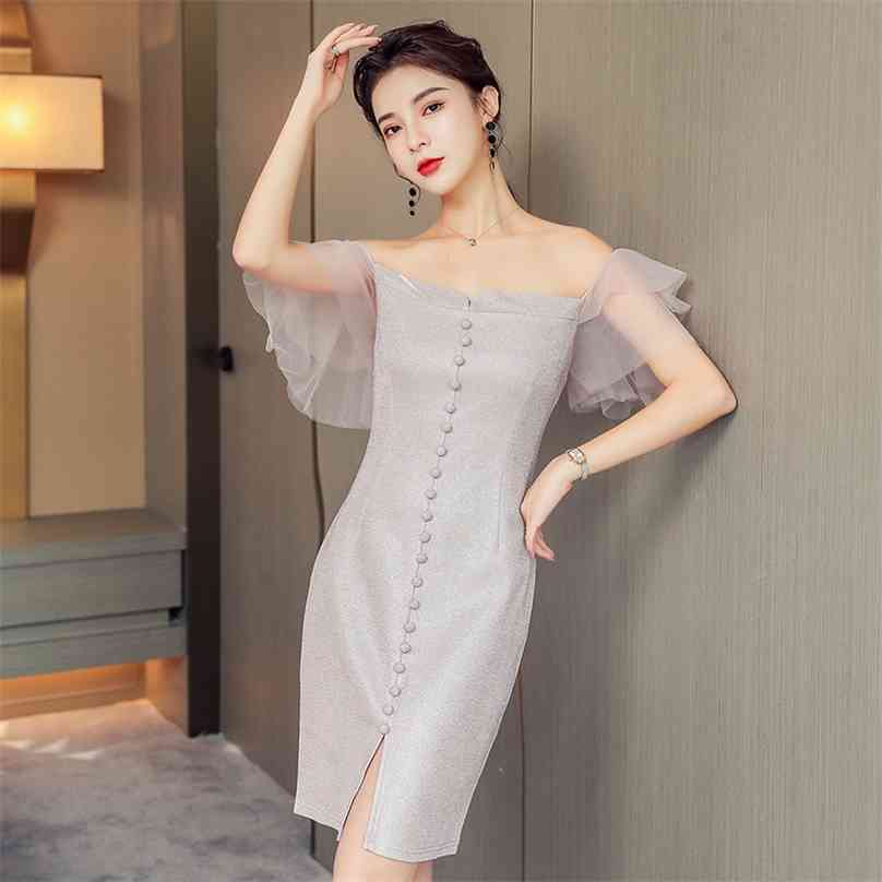 

Sexy Dress for women Summer Sleeveless Square Lace hollow out Korea Sundress Ladies Vlub Bodycon Dresses 210602, Pink