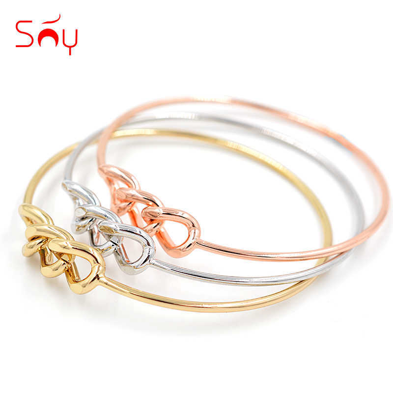 

Sunny Jewelry Bracelets Bangles Copper High Quality Exquisite Jewelry Fashion Jewelry 2021 for Women for Party Wedding Daily Q0717