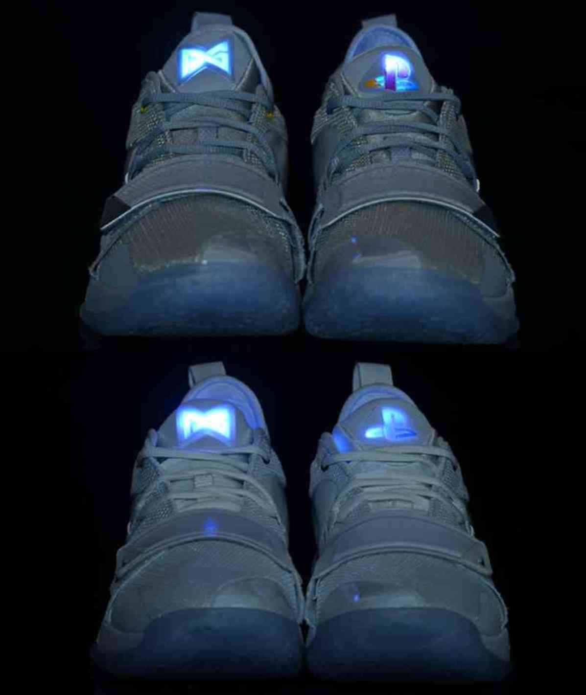 

PG 2.5 Playstations Wolf Grey For Sales Paul George Shoes, Black