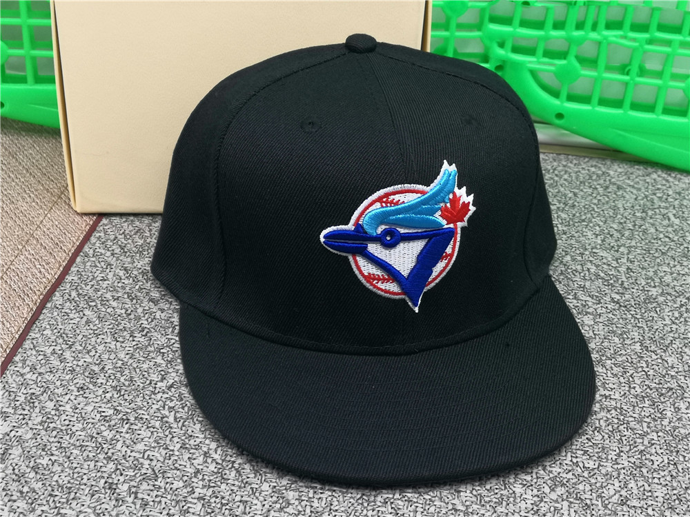 

2021 ciudad de Toronto sombreros fresco Cap bÃ©isbol adulto pico plana Hat ajustada Hip Hop hombres mujeres completa cerrado Gorra Negro Azul, Blue;gray