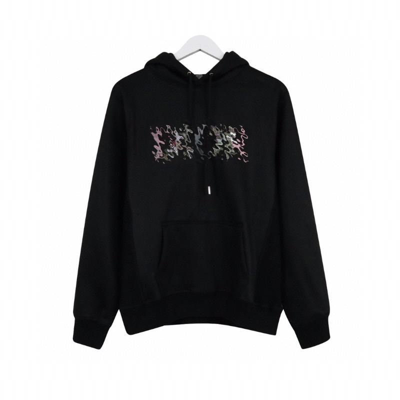 

Men's Hoodies & Sweatshirts NIGO DR 21ss Embroidered Gradient Floral Sweatshirt Coat Code@DR7, Black
