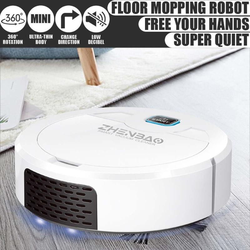 

Vacuum Cleaners Smart Robot Cleaner Rechargeable Household Automatic Sweeping Machine Home Floor Carpet Cleaning Robots Dust Sterilize