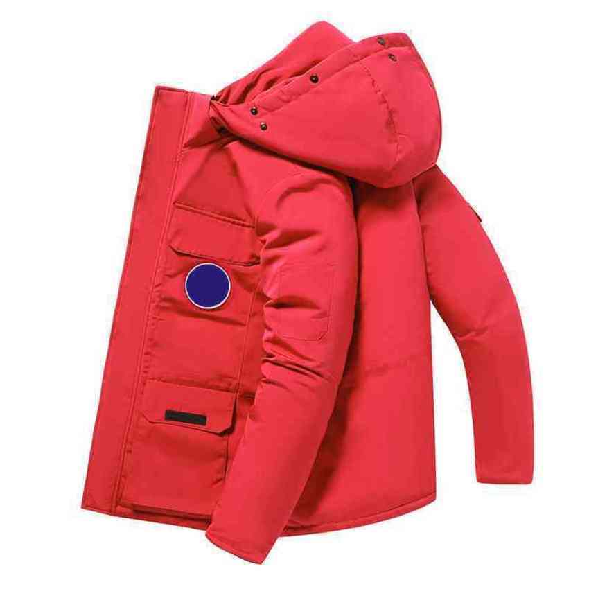 

Designer Luxury Winter Canadian Map Table Goode Coat Mens Womens Down Jacket Work Ins Thickened Warm Clothes Gooses 7 color