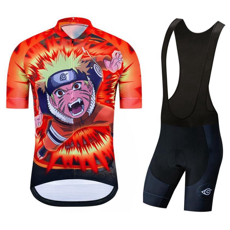 

High Quality Breathable Fit Short Sleeve Cycling Jersey 2021 Pro Team And Gel Cushion Bib Shorts Set Racing Sets, Black;blue