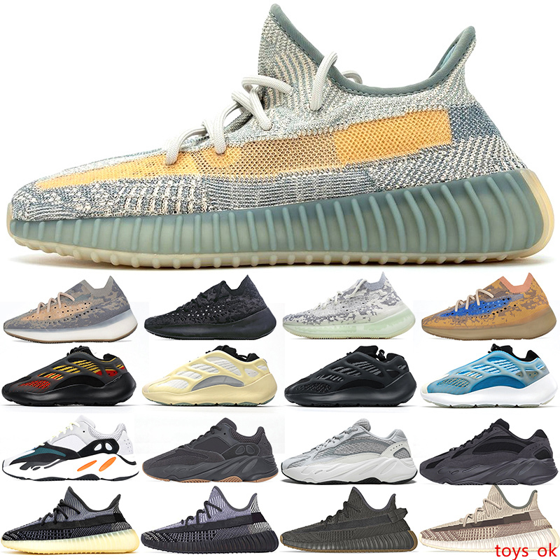 

kanye West trainers 700 Men Women shoes Azareth Azael Alvah Aline Blue Oat high top quality mens womens Sports Sneakers Size 5-13