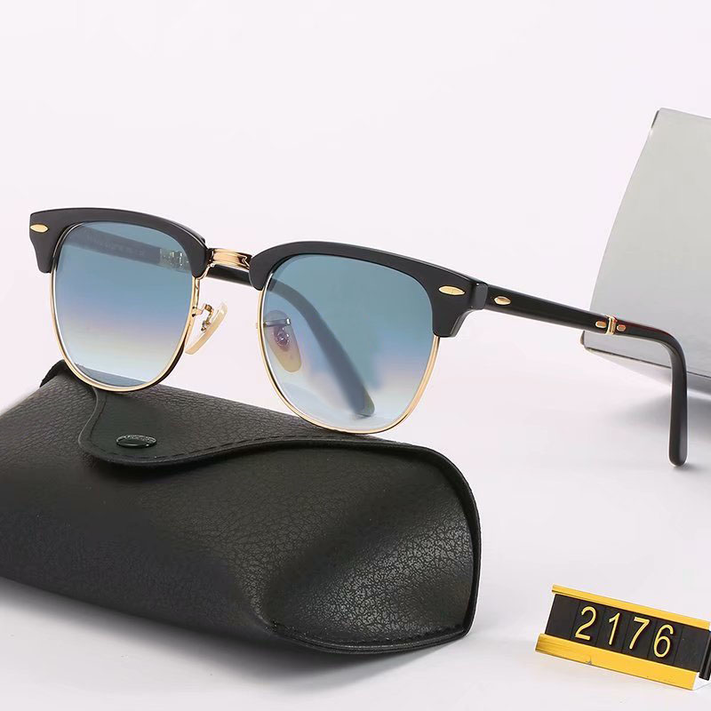 

High quality Ray Men's Women's 2176 Folding Retro Aviator Brand Sunglasses UV400