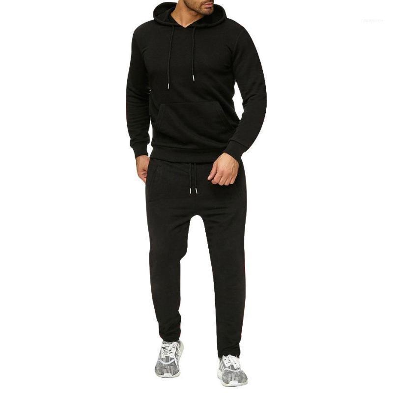 

Men's Tracksuits No Men 'S Autumn Jacket Pants Trousers Solid Color Sweater Male Sporting Running Sets1, Gray