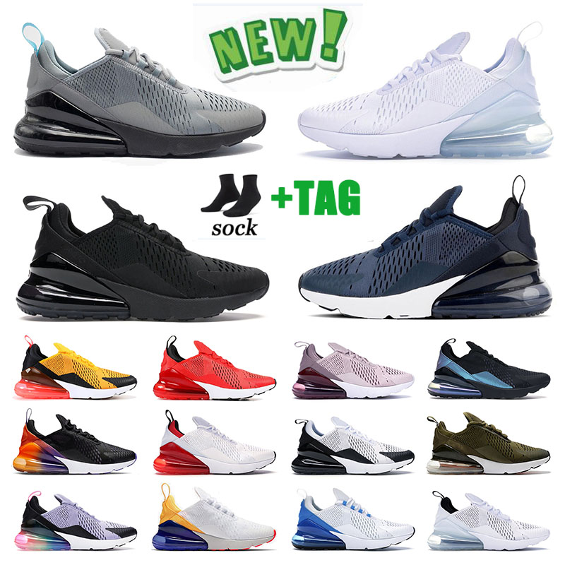 

270 Running Shoes Dusty Cactus Authentic 270s Triple Black White 27C Sneakers Navy Blue Men Sports Be true Grape Women Trainers Volt Orange Barely Rose Size 36-45, B18 barely rose 36-40